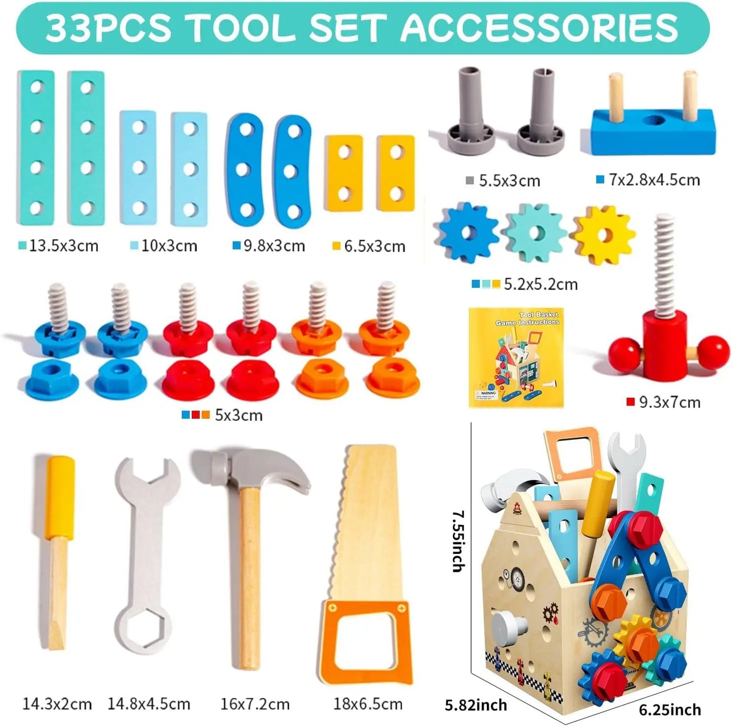 boite d'outils pour  enfant