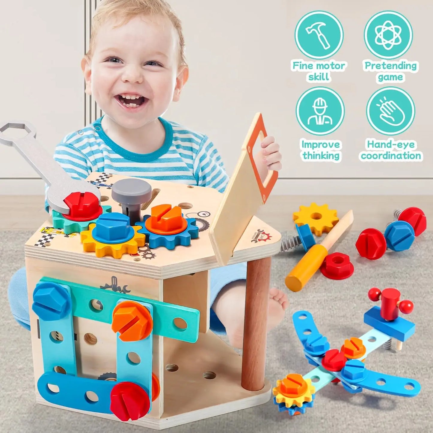 boite d'outils pour  enfant