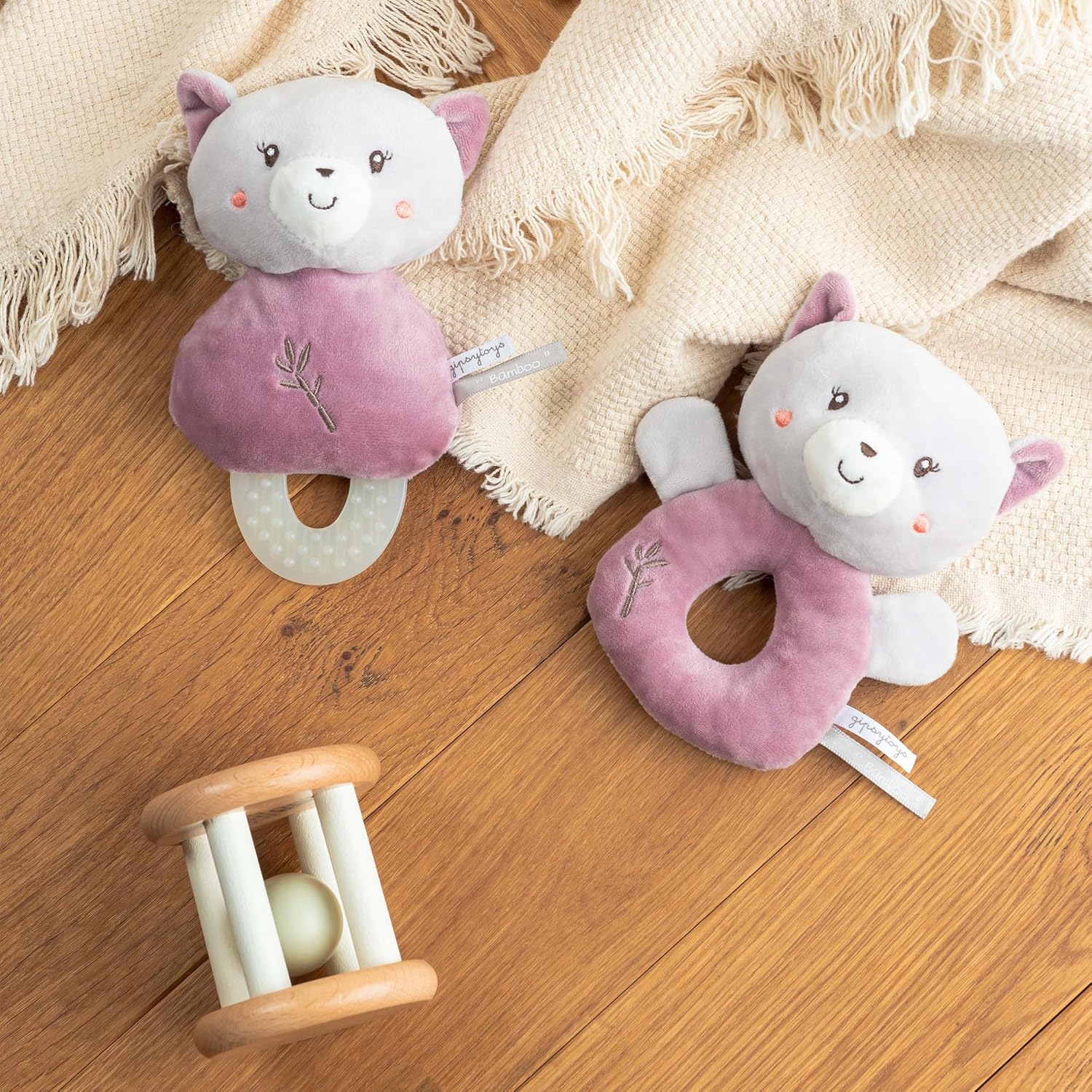 Doudou bébé ultra- doux,