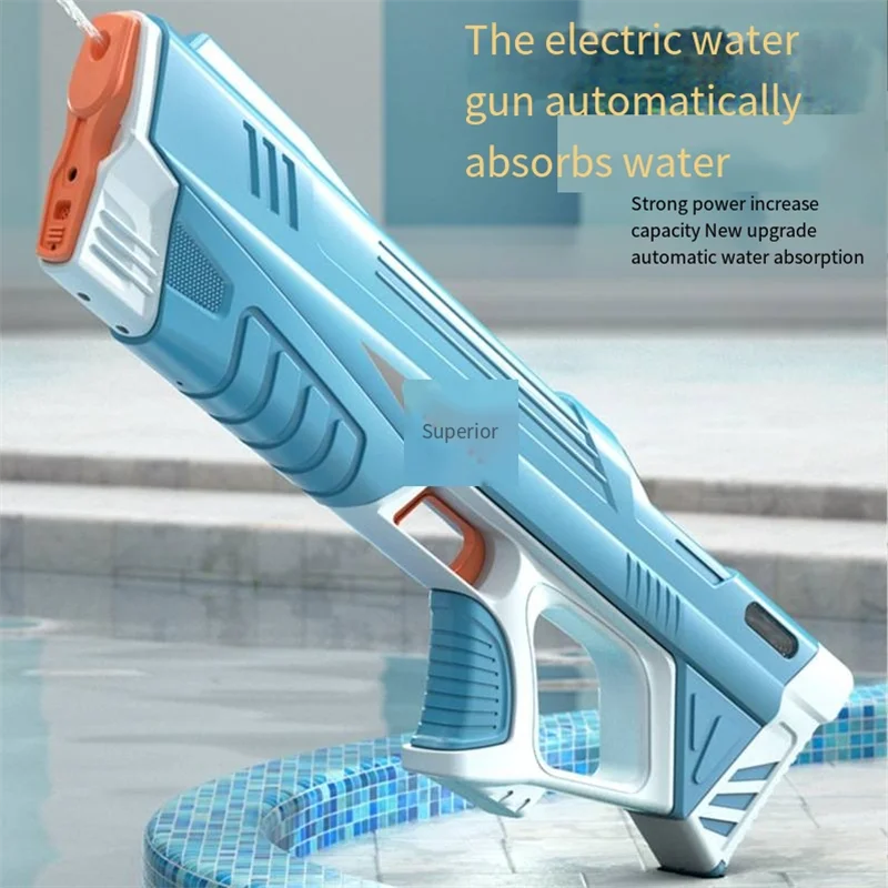 pistolet  d'eau  automatique  entièrement  élétrique jouets  portables  pour  enfant.