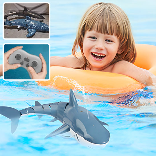 le requin  avec  télécommande  une expérience aquatique incroyable pour un enfant.