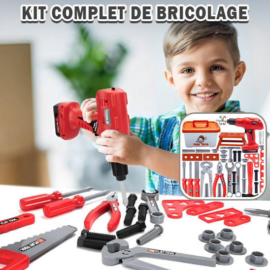 tronçonneuse électronique de grande taille pour enfants outils de jeu éveiller la curiosité et les compétences.